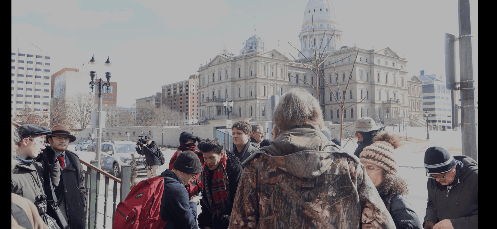 Grassroots Activists Protest Musk's Federal Cuts Across Michigan 